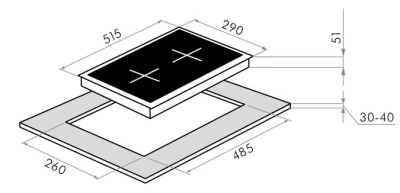 Детальное фото товара: Maunfeld EGHS.32.3ESD/G газовая поверхность