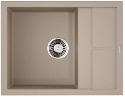 Детальное фото товара: Omoikiri Sumi 65-SA, мойка, гранит, бежевый