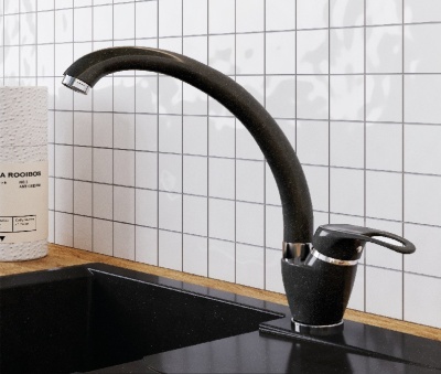 Детальное фото товара: Polygran Денеб, смеситель, космос №316