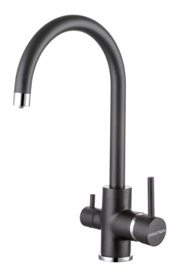 Paulmark ESSEN, смеситель, гранит, черный Paulmark ESSEN, смеситель, гранит, черный