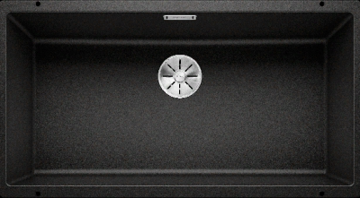 Детальное фото товара: Blanco Subline 800-U, мойка, гранит, черный