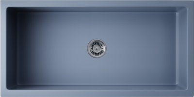 Детальное фото товара: Omoikiri Mikura 91-SB, мойка, керамика, smoky blue