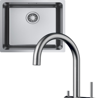 Omoikiri Tadzava 49-U-IN + Yamada-BN нержавеющая сталь