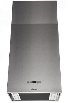 Фото товара: Konigin Geometry Inox/Black Glass 40