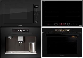 Фото товара: KORTING HIB 68700 B QUADRO + OKB 9261 CPGN + KMI 825 TGN + KCM 9830 BCG