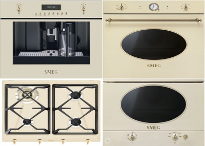 Детальное фото товара: Smeg SRV864POGH + SFP805PO + MP822NPO + CMS8451P