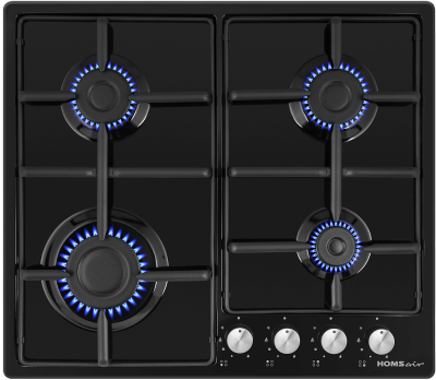 HOMSair HGE643BK Детальное фото товара: HOMSair HGE643BK газовая поверхность
