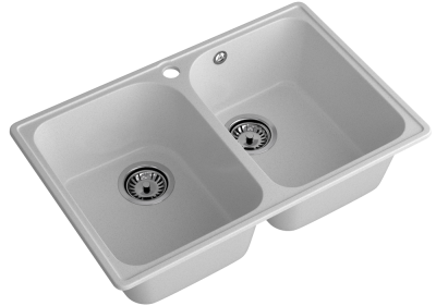 Детальное фото товара: ЭкоМ 7448-2, мойка, гранит, серый