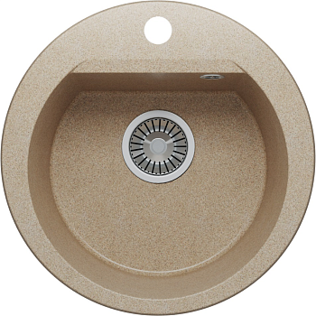 Фото товара: Polygran ATOL-460, мойка, мрамор, песочный 302