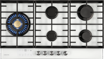 Детальное фото товара: HIBERG VM 9155 W газовая поверхность
