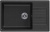 KUCHENSTERN FLUG 60, мойка, гранит, антрацит Детальное фото товара: KUCHENSTERN FLUG 60, мойка, гранит, антрацит