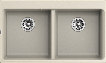 Фото товара: Rivelato AXEL X-90-2D beige scuro, мойка, гранит, темно-бежевый