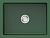 Фото товара: Omoikiri Mikura 61-RG Matt, мойка, керамика, royal green
