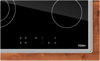 Детальное фото товара: Haier HHX-C64TDFB стеклокерамическая поверхность