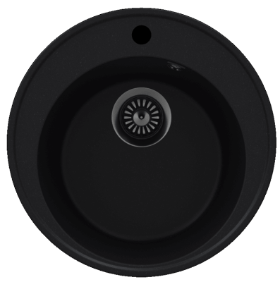 Maunfeld Medusa 485 MFQS-485B, мойка, гранит, черный