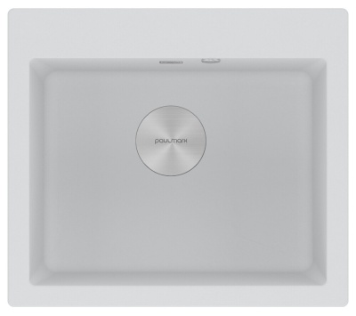 Фото товара: Paulmark KANTE 60, мойка, гранит, белый
