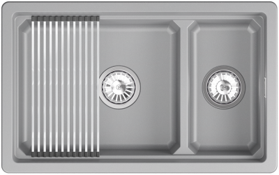 Детальное фото товара: GRANULA 7304iU мойка, гранит, алюминиум