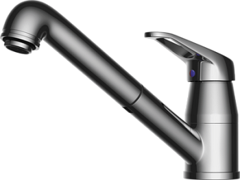 Фото товара: Omoikiri Tateyama-S-C, смеситель, хром