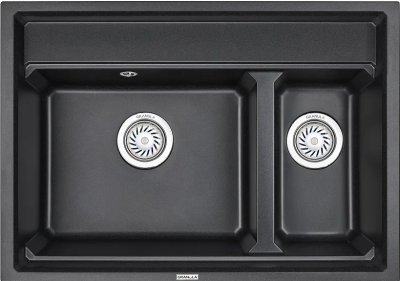 Фото товара: GRANULA 7302 мойка, гранит, черный