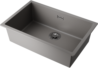 Детальное фото товара: Omoikiri Yamakawa 75-U/I-GR, мойка, керамика, leningrad grey