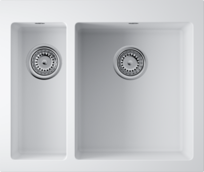 Детальное фото товара: Omoikiri Bosen 59-2A-WH, мойка, керамика, белый