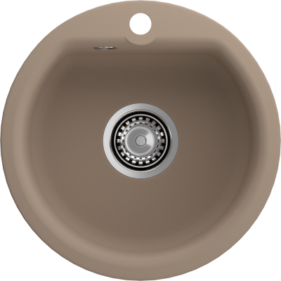 Детальное фото товара: ЭкоМ М-435, мойка, мрамор, песочный