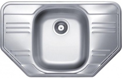 ALVEUS GENESIS ALLUX 30 SAT 90, мойка, нержавеющая сталь (без выпуска и сифона)