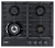 EXITEQ EXH-207 black matt Детальное фото товара: EXITEQ EXH-207 black matt газовая поверхность
