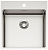 Фото товара: ALVEUS NOX 110 BRS, мойка, нержавеющая сталь (в комплекте с интегрированным сифоном)