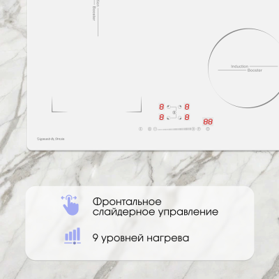 Детальное фото товара: Zigmund & Shtain CI 46.6 W индукционная поверхность