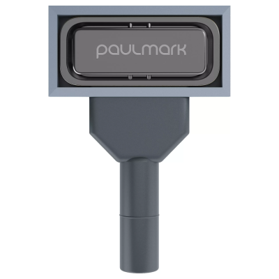 Paulmark PM24-GM, перелив прямоугольный с логотипом, вороненая сталь