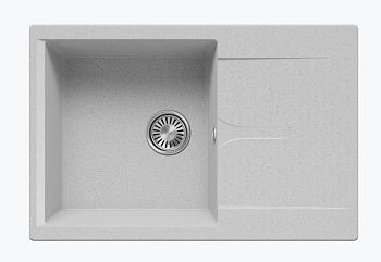 Фото товара: Polygran GALS-760, мойка, мрамор, светло-серый 314