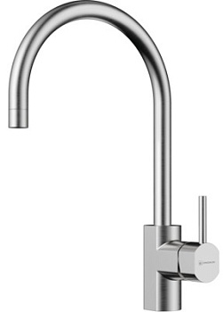 Фото товара: Omoikiri Wakayama-BN, смеситель, нержавеющая сталь