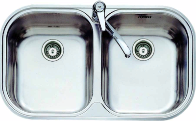 Детальное фото товара: Teka Stylo 2B, мойка, нержавеющая сталь полированная