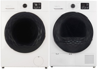 Evelux стирка EW 61125 BD + сушка ED 68001 + соед.эл CWD 6060