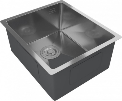 Детальное фото товара: Rivelato RINOX 3844 UN INOX, мойка, нержавеющая сталь