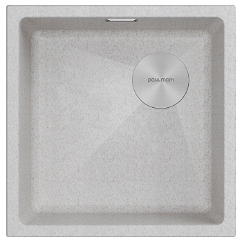 Фото товара: Paulmark LUMI 45UNI-SKEW, мойка, гранит, бежевый