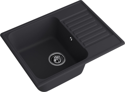Детальное фото товара: ЭкоМ 6248, мойка, гранит, черный