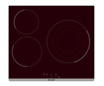Фото товара: Brandt BPV6322B стеклокерамическая поверхность