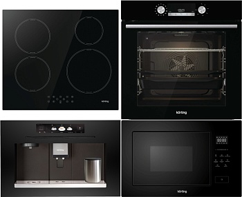 Фото товара: KORTING HI 64044 B + OKB 8931 CESN + KMI 827 GN + KCM 9830 BCG