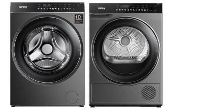 Korting стирка KWM 60DS1499 An + сушка KD 69IHP10 An + соед.эл DSK 350 An