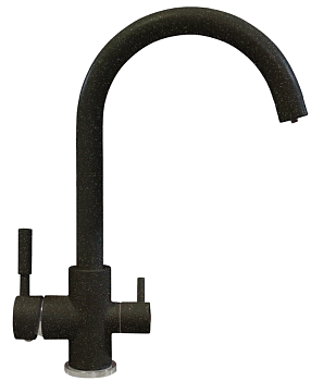 Фото товара: Polygran Элара Дуо, смеситель, черный 16