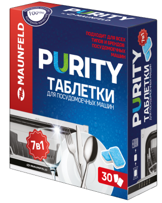 Детальное фото товара: Maunfeld таблетки для посудомоечных машин MDT30PH