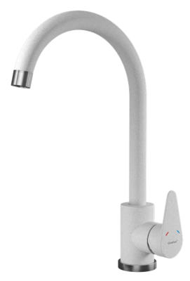 Детальное фото товара: GranFest GF-Z-5412, смеситель, гранит, серый