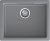 GranFest URBAN 4555, мойка, гранит, темно-серый Детальное фото товара: GranFest URBAN 4555, мойка, гранит, темно-серый