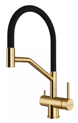 Paulmark RUBERT, смеситель, брашированное золото