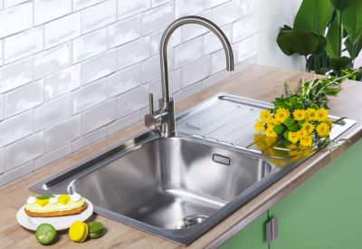 Omoikiri Haruna 86-IN, мойка, нержавеющая сталь Детальное фото товара: Omoikiri Haruna 86-IN, мойка, нержавеющая сталь