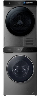 Детальное фото товара: LEX стирка LWM12014GrIThD + сушка LEX LDM12GrBlThD
