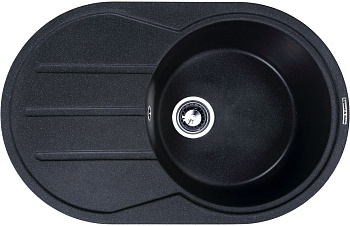 Фото товара: Zigmund & Shtain KREIS OV 770B, мойка, темная скала