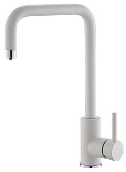 Фото товара: ALVEUS DUAL G11 ARCTIC, смеситель, гранит, белый